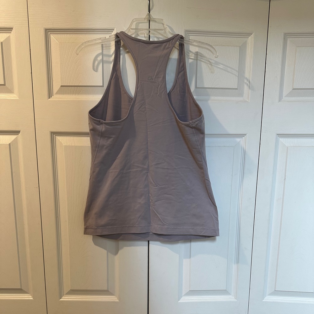 GapBodyFit, Lavender Razorback Tank Top - Picture 2 of 3